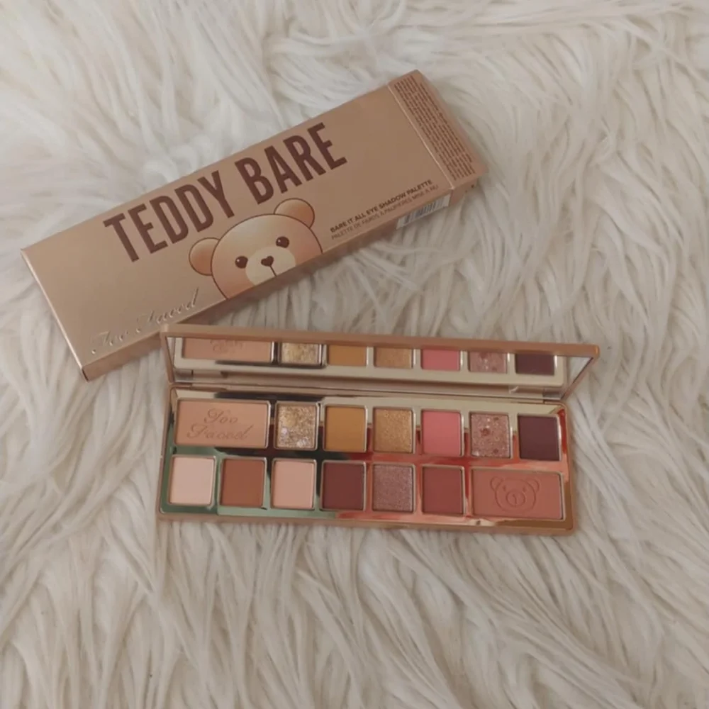 💖FIRM! NWT TOO FACED TEDDY BARE BARE IT ALL EYESHADOW PALETTE (LIMITED EDITION)